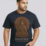 SNAYKE Men’s Mahadev Graphic Oversized T-Shirt – Spiritual Streetwear