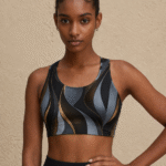 SNAYKE Sports Bra for Women – Medium Support Workout Gym Top (SculptFit Design)