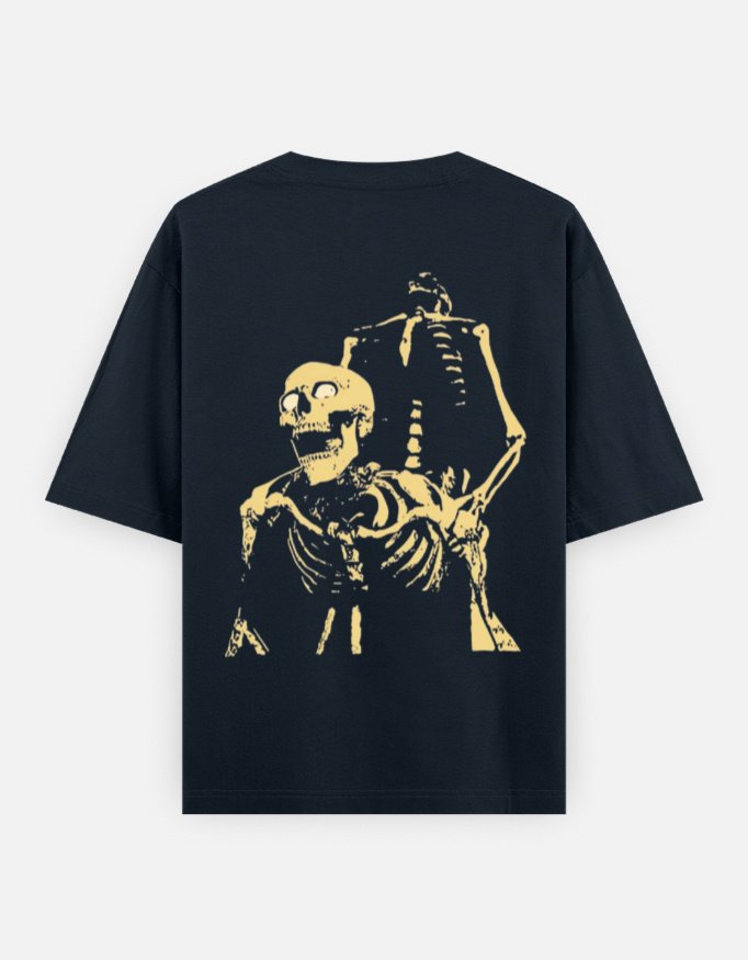 img_6c6fb002b323ce.jpg SNAYKE Skeleton Graphic Oversized T-Shirt for Men – Back Print Streetwear Tee (Black)