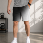 SNAYKE Gradient Gym Shorts for Men – Lightweight Training & Running Activewear Shorts